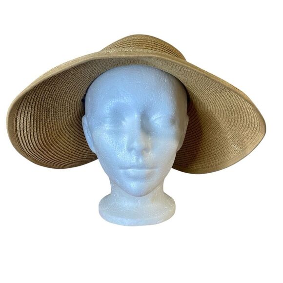 Furtalk Women Wide Brim Roll Up Foldable Sun Visor Beach Hat w Adjustable Strap - Picture 2 of 6